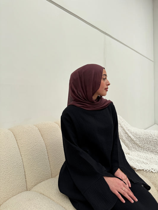 Classic Modal Hijab | Cocoa