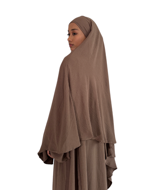 Lana Diamond Khimar |Mocha