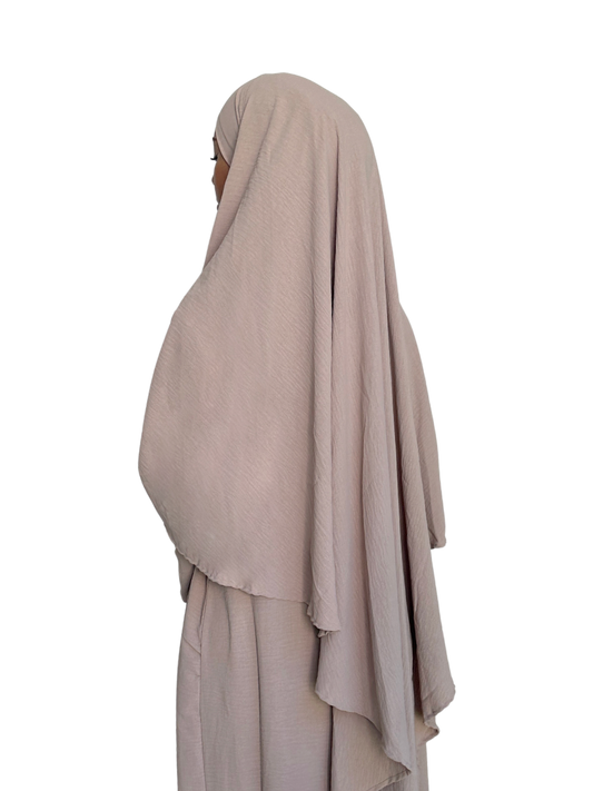 Lana Abaya Dress | Ethereal Ecru