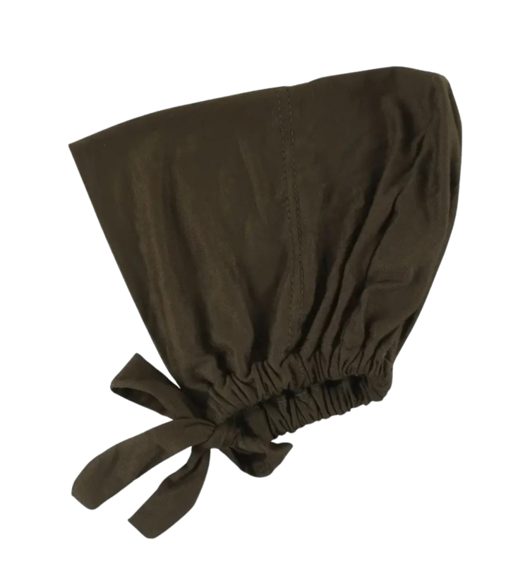 Tie back Under Cap | Khaki Green