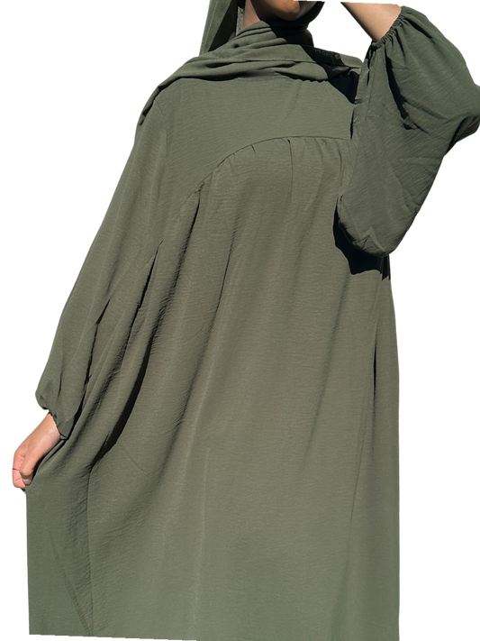 Lana Abaya Dress | Mossy Mirage