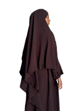Load image into Gallery viewer, Lana Diamond Khimar | Cocoa Noir