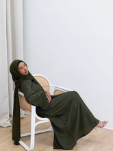 Load image into Gallery viewer, Alaïa closed abaya | Emerald