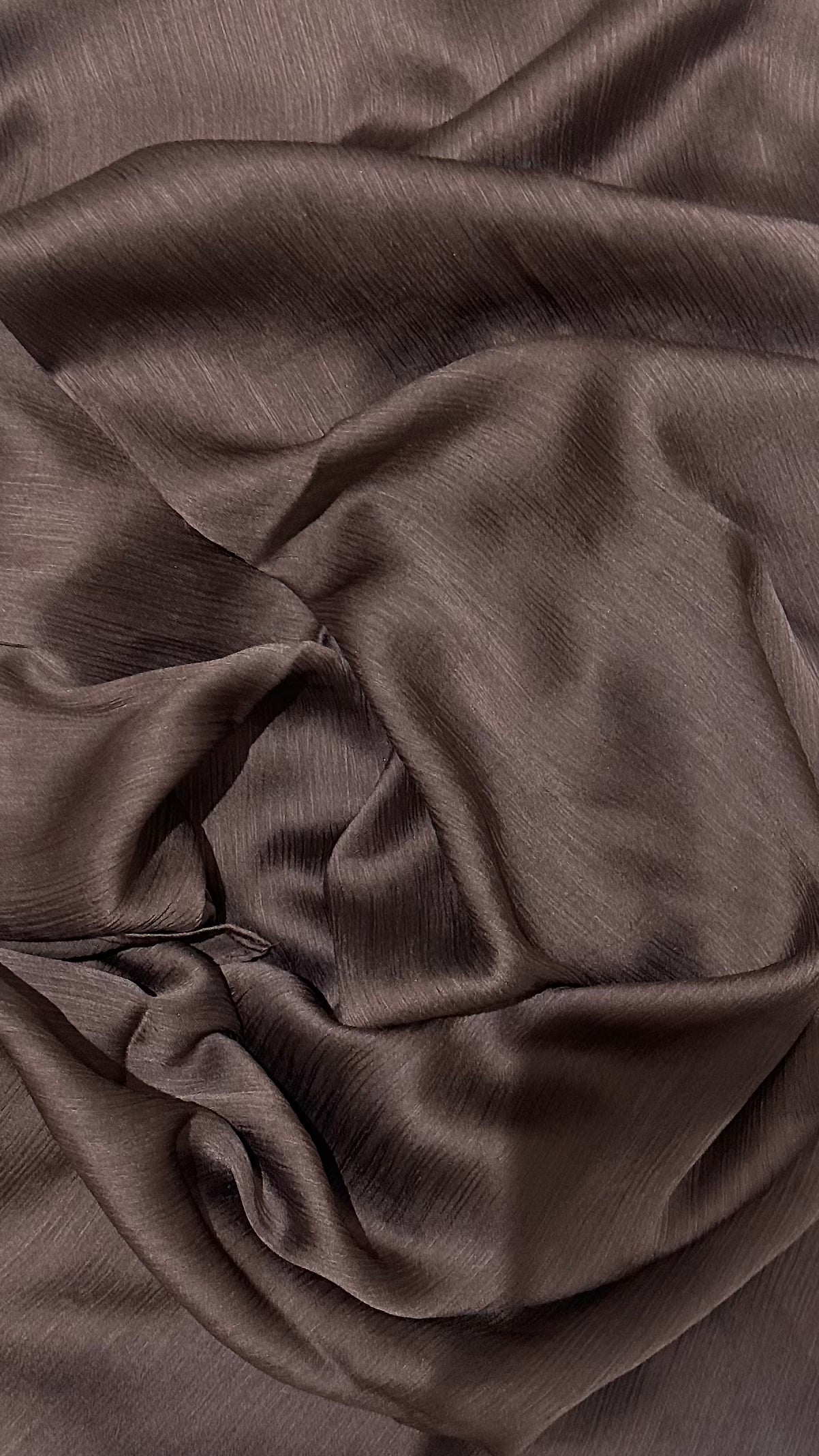 Luxe Silken Scarf // CHOCOLATE