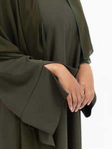 Alaïa closed abaya | Emerald