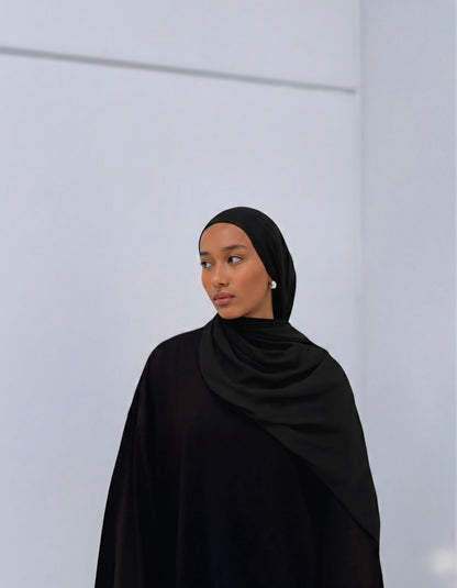 Classic Modal Hijab | Midnight