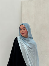 Load image into Gallery viewer, Ombré Modal Hijab | Baby Bleu