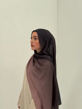 Load image into Gallery viewer, Ombré Modal Hijab | Mocha Noir