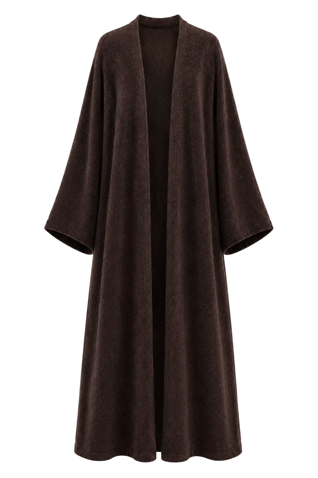 Plush Abaya | CHOCOLATE