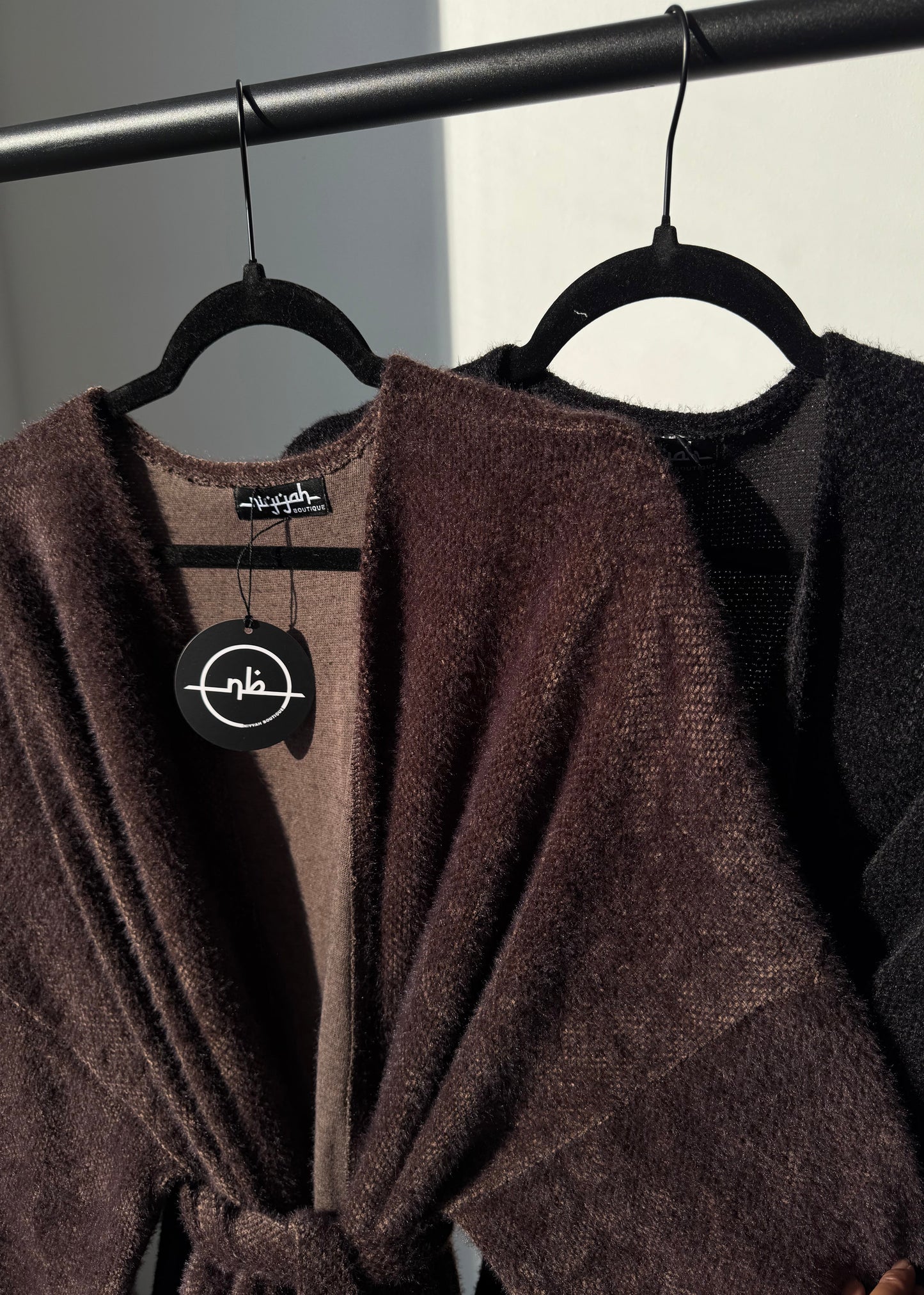 Plush Abaya | CHOCOLATE
