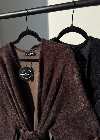 Plush Abaya | CHOCOLATE