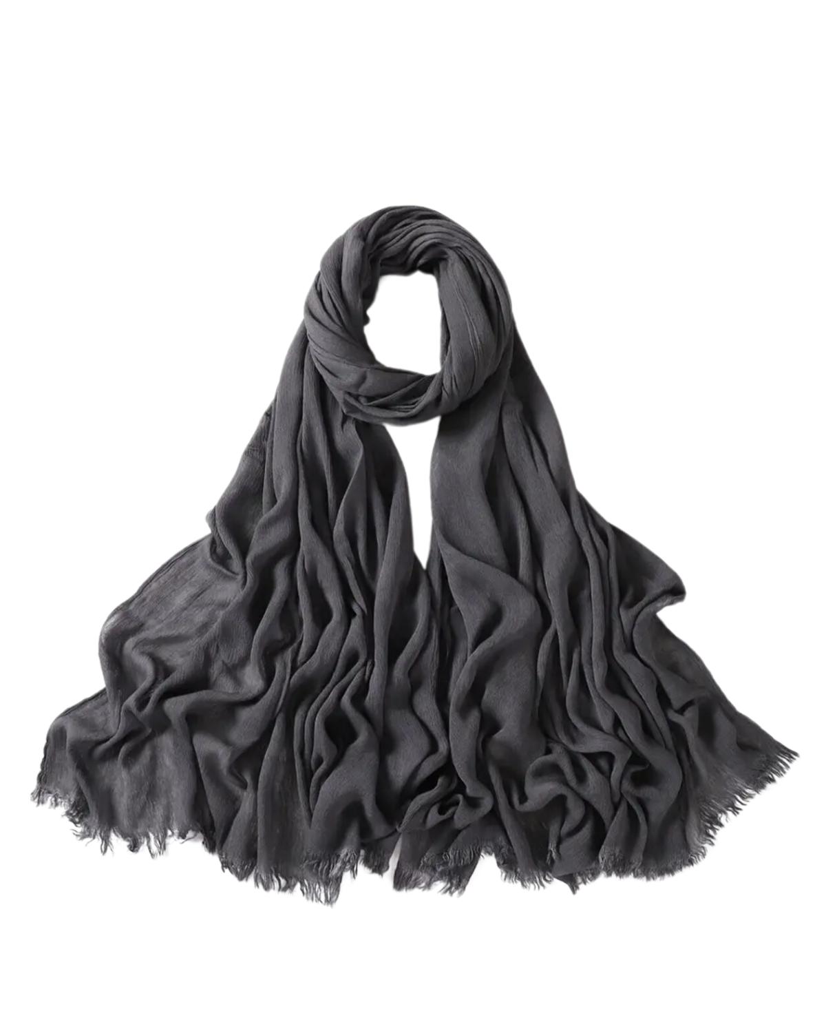 Everyday Rayon Hijab // Charcoal