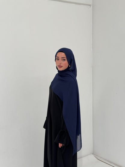 Classic Modal Hijab | Midnight Blue