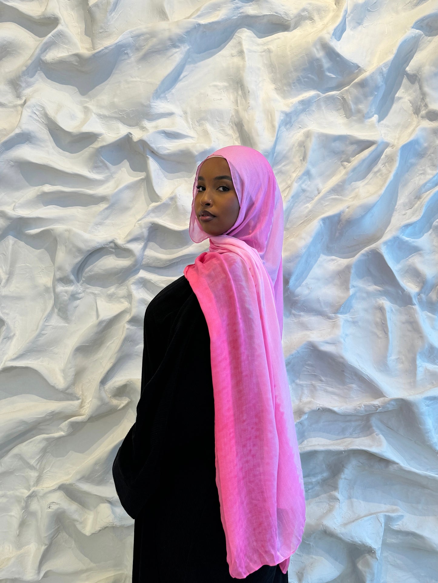 Printed Modal Hijab | Candy Clouds