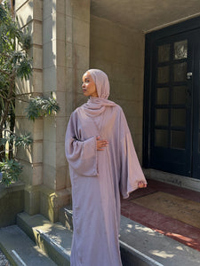 Daneen abaya | Desert Rose (4pc)