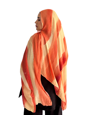 Printed Modal Hijab | Sunset Sands