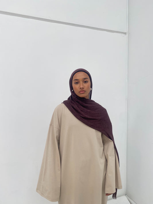 Signature Abaya Dress | Vanilla