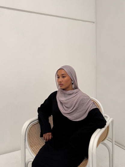 Crinkle Rayon Hijab // Blush
