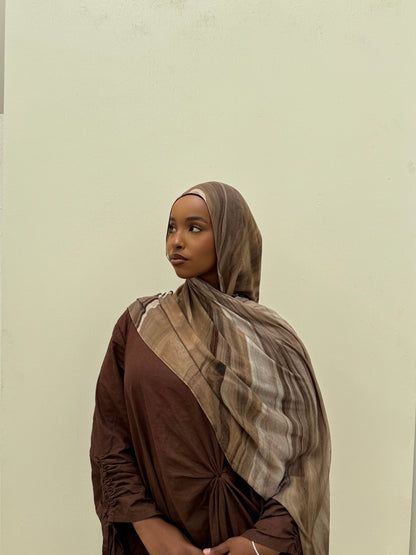 Printed Modal Hijab | Ethereal Breeze