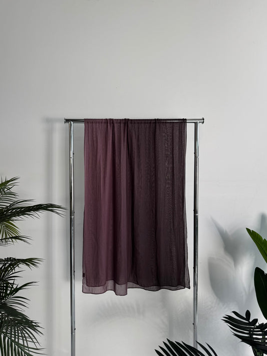 Ombré Modal Hijab | Midnight Plum