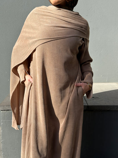 Jumeirah abaya | KHAKI