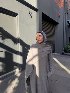 Jumeirah abaya | GREY TAUPE
