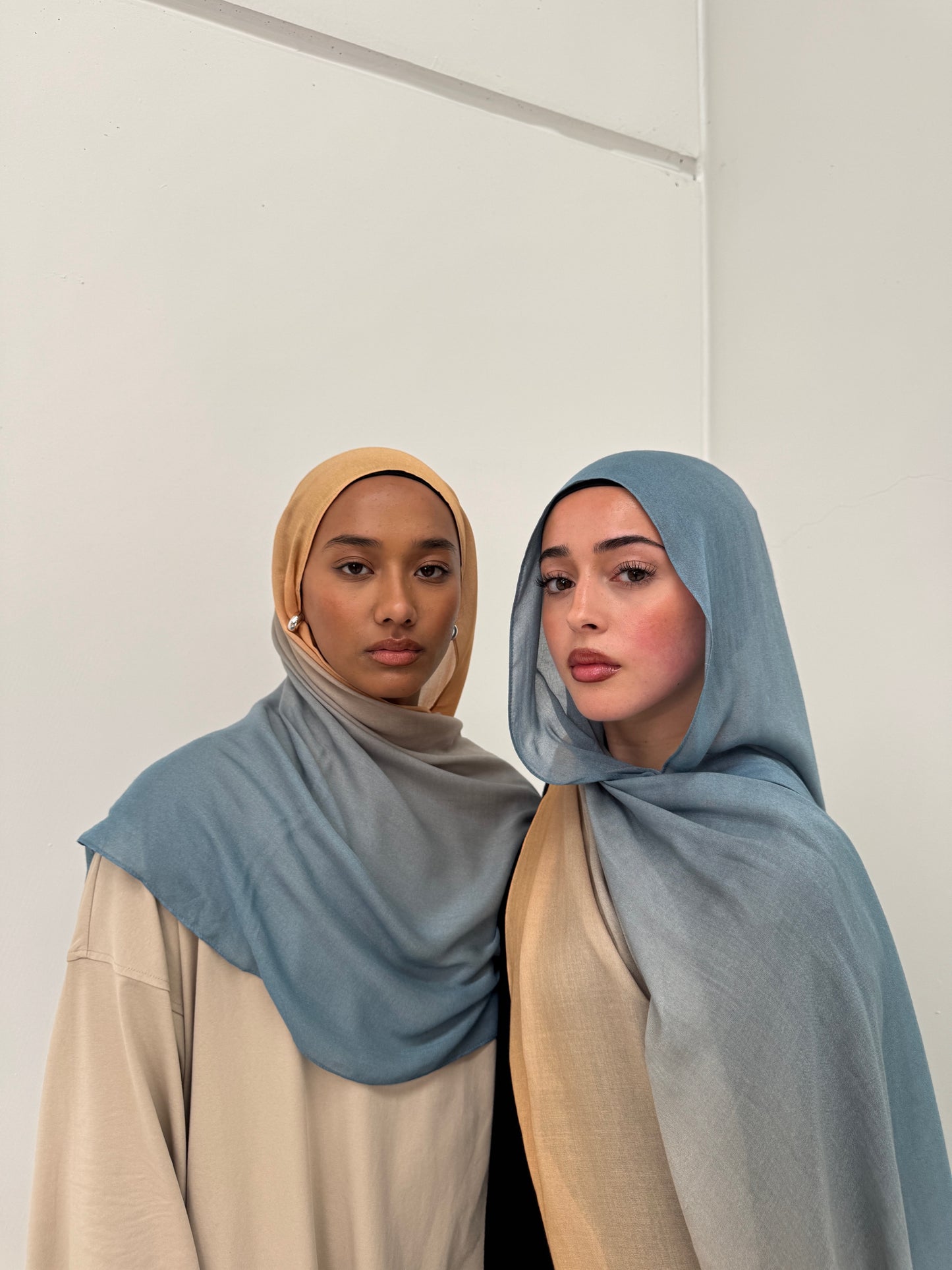 Ombré Modal Hijab | Butter Sky