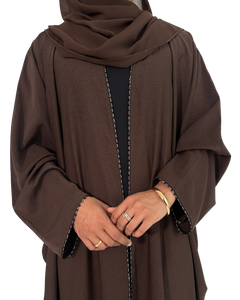 Imani Bisht Abaya | Burnt Umber