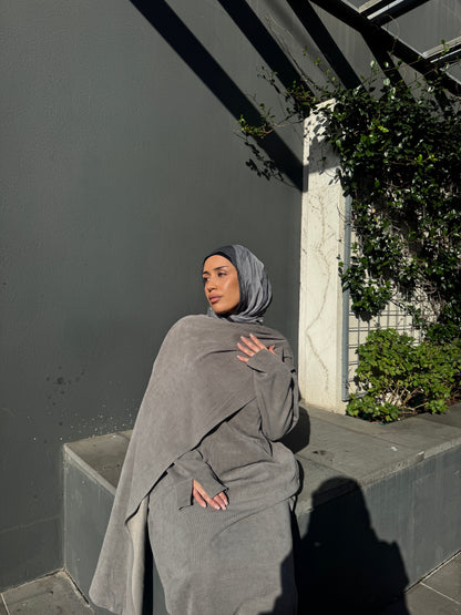 Jumeirah abaya | GREY TAUPE