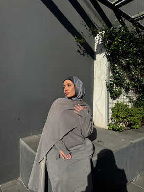 Jumeirah abaya | GREY TAUPE