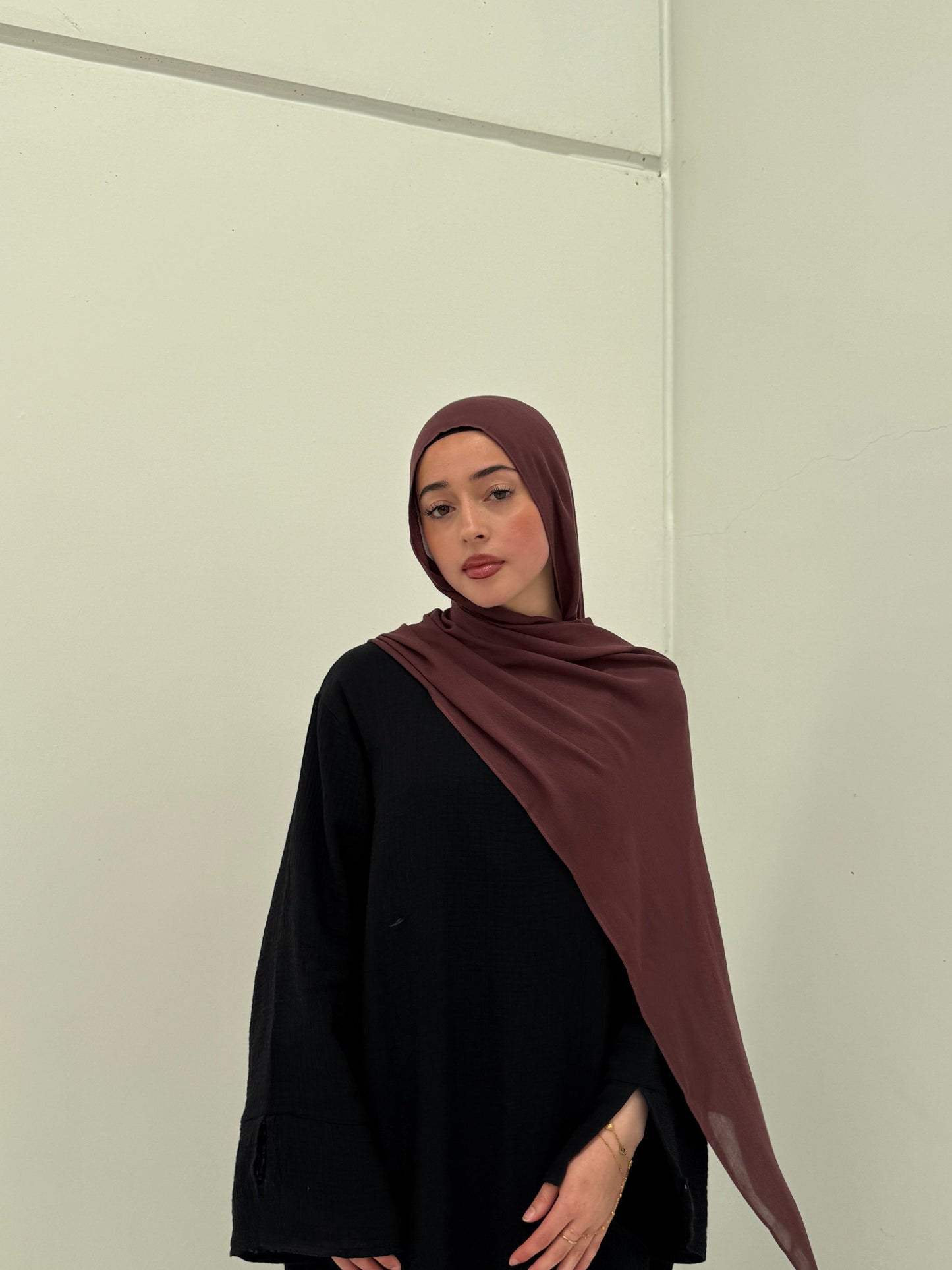 Classic Modal Hijab | Cocoa