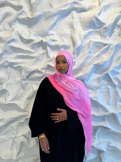 Printed Modal Hijab | Candy Clouds