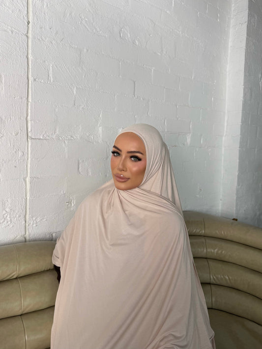 Premium Jersey Hijab | VANILLA