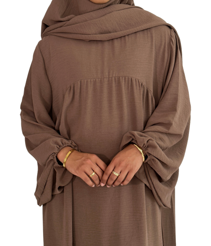 Lana Abaya Dress | Mocha