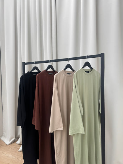 Signature Abaya Dress | Vanilla