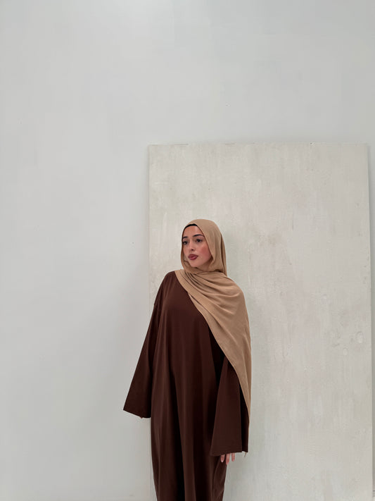 Signature Abaya Dress | Coffee