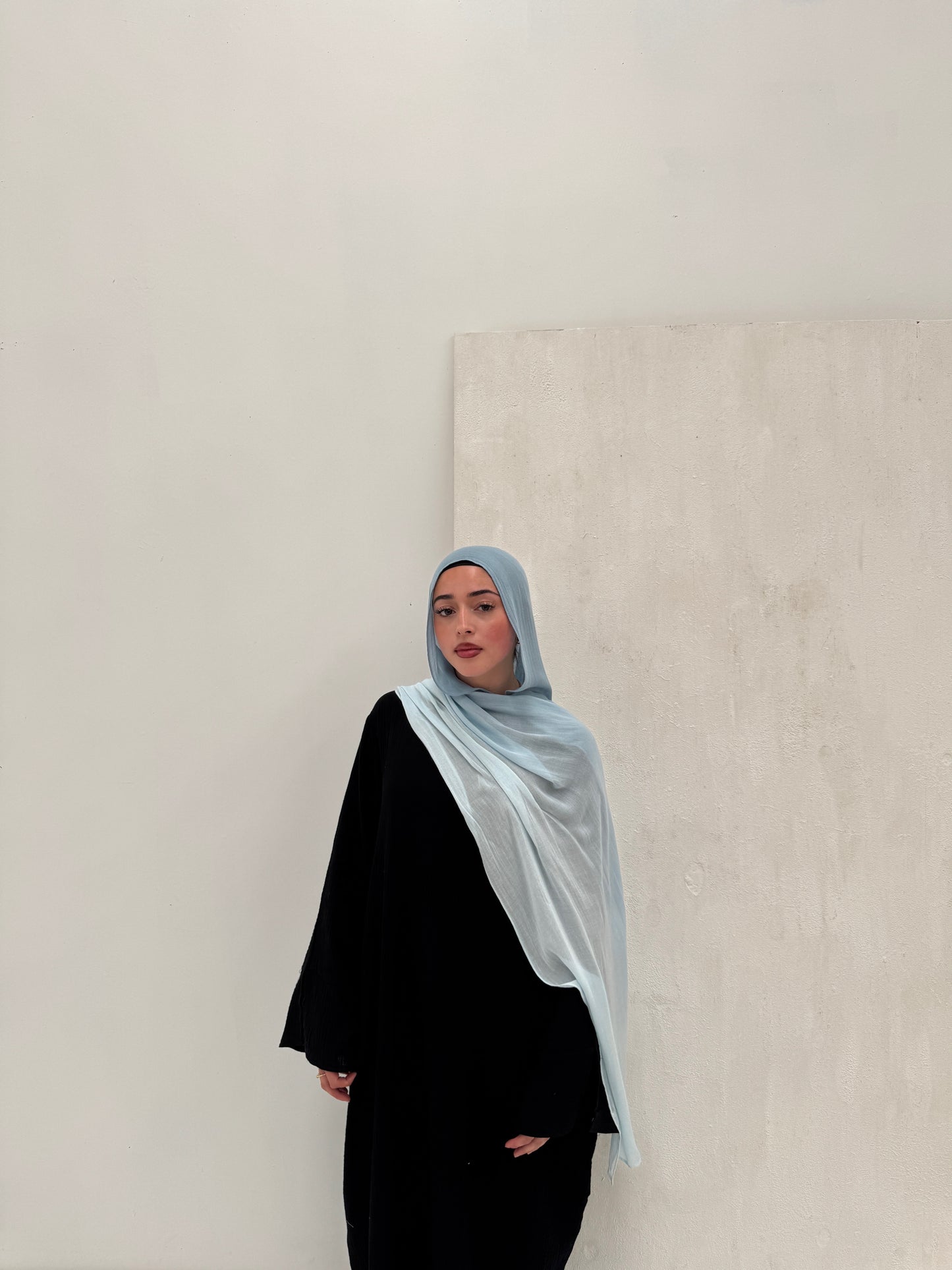 Ombré Modal Hijab | Baby Bleu