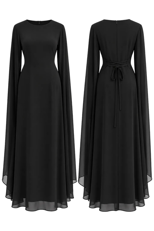 Nayla Dress | Onyx