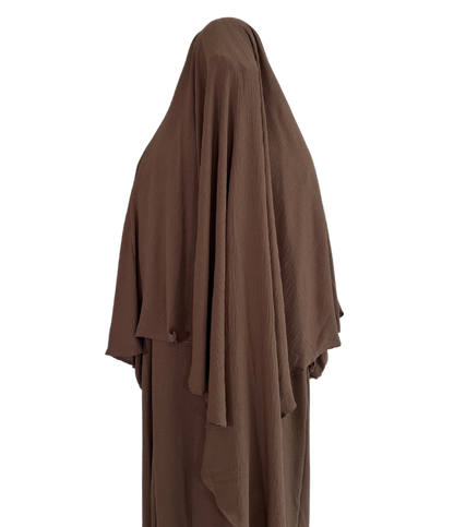 Lana Diamond Khimar |Mocha