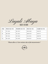 Load image into Gallery viewer, Layali Abaya | Crescent Noor