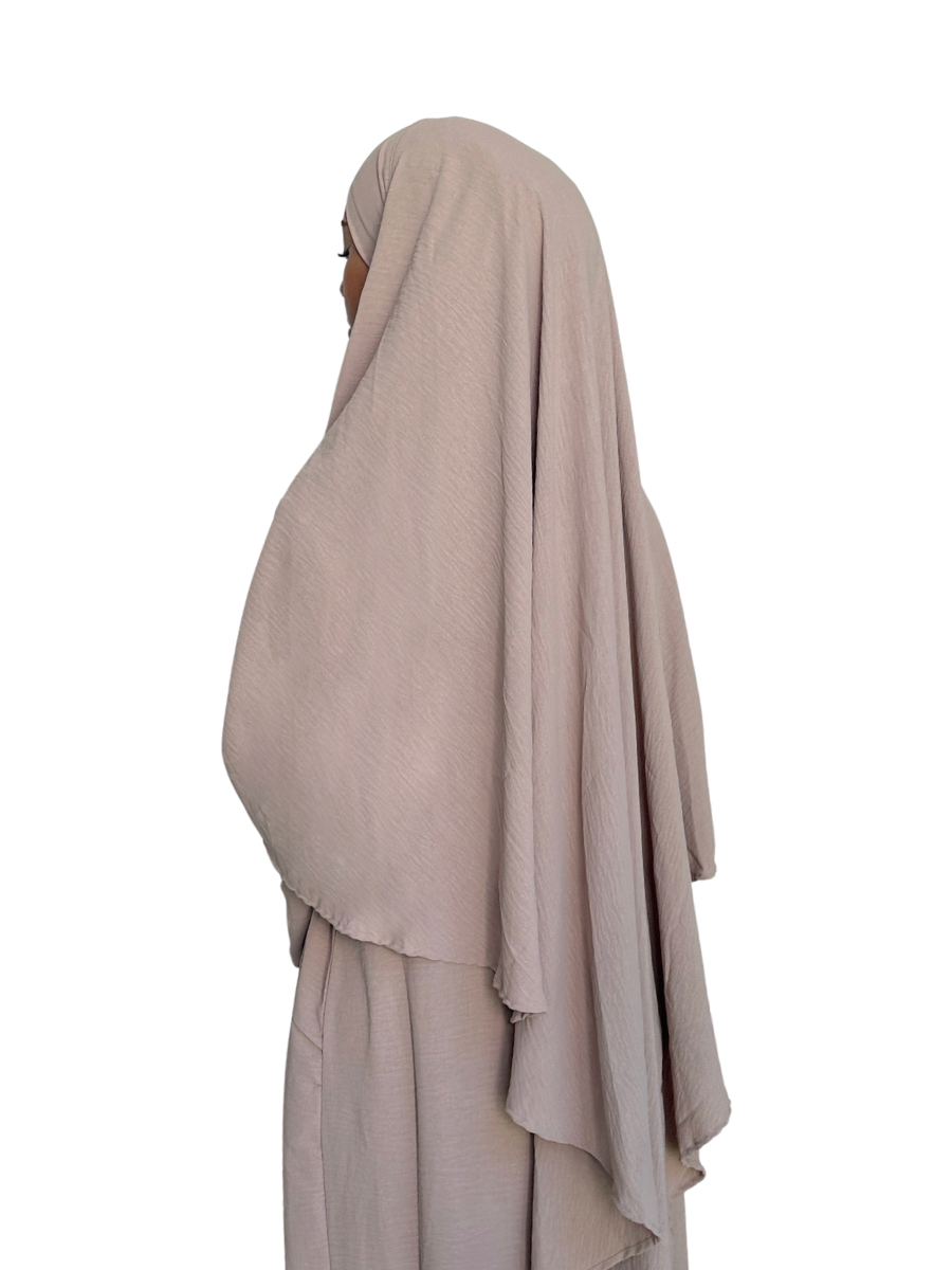 Lana Abaya Dress | Ethereal Ecru