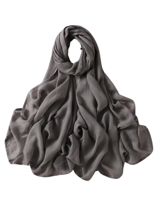 Viscose Hijab | Graphite