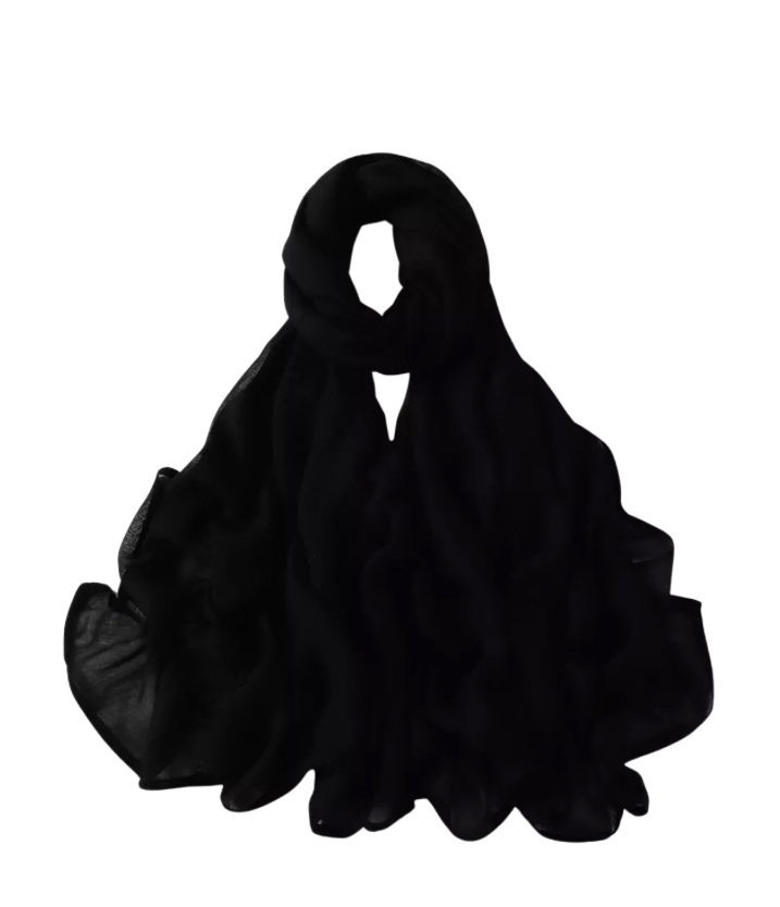 Viscose Hijab | Ebony
