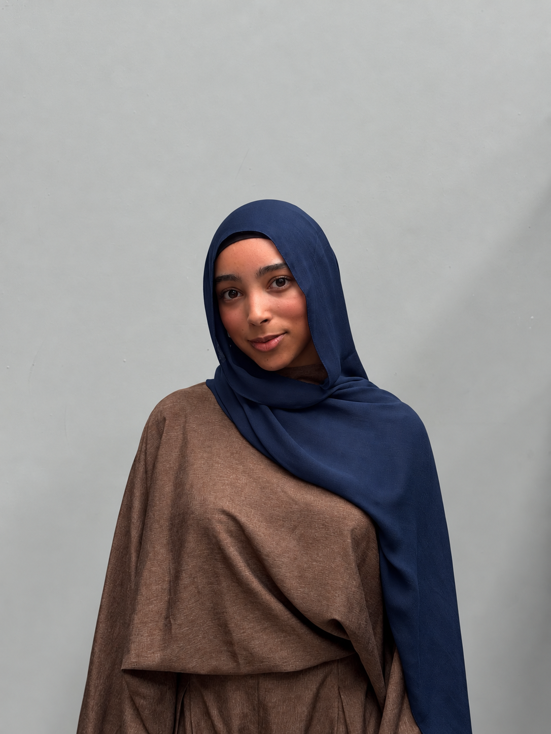 Mini Modal Hijab Set | Ocean Blue