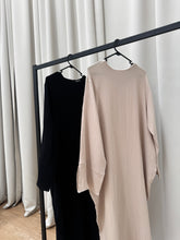 Load image into Gallery viewer, Ava Abaya Dress | Beige
