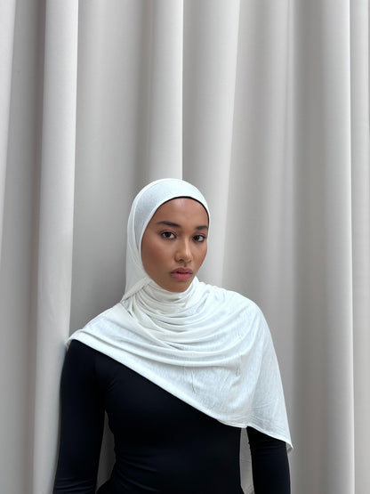 Premium Jersey Hijab | BLANCHE