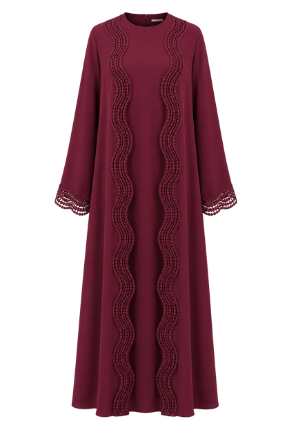 Mira Abaya Set | MAROON