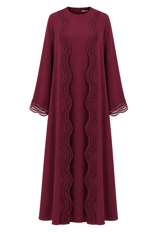 Mira Abaya Set | MAROON