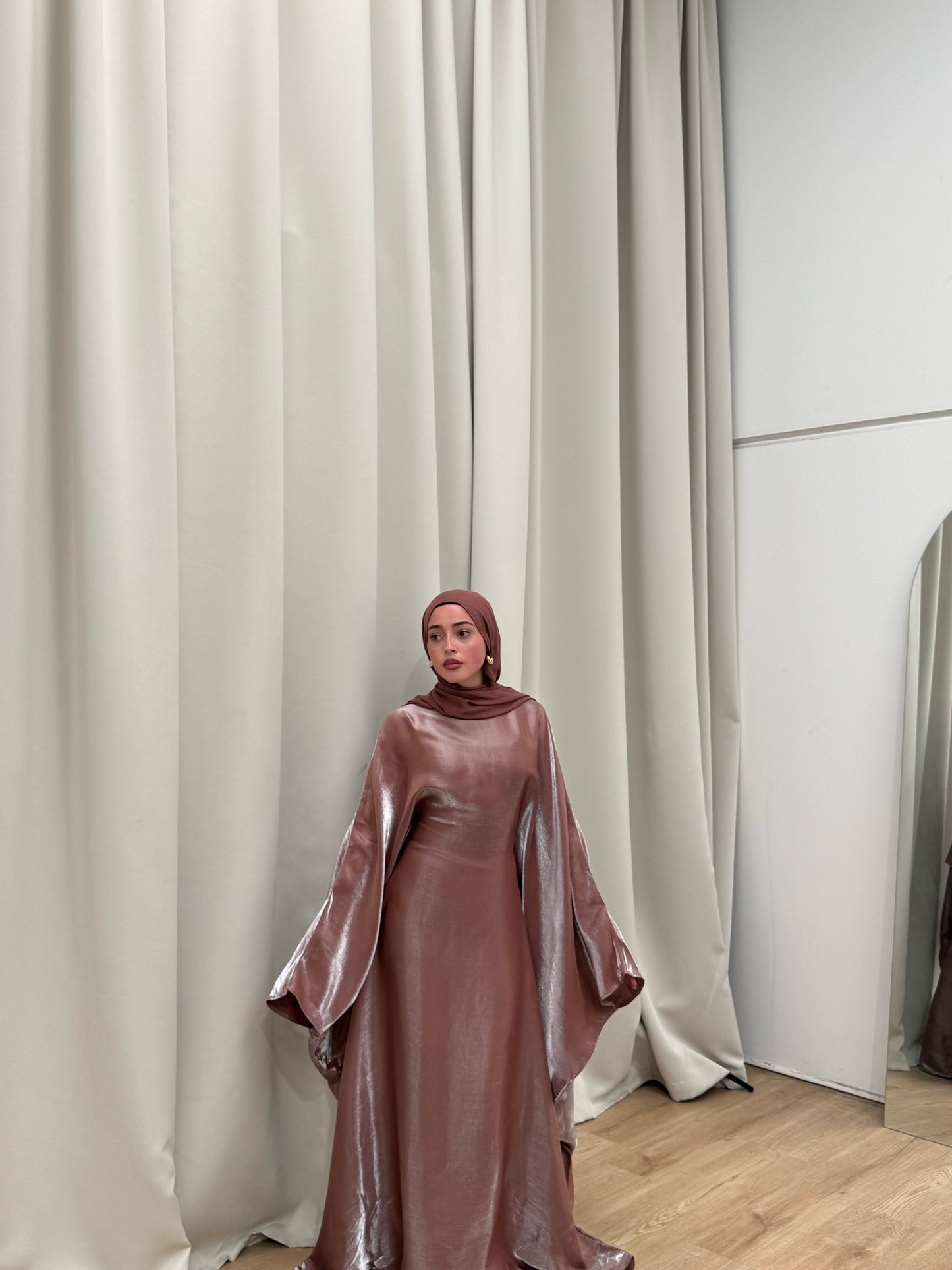 Zayna Kaftan | Rose Quartz