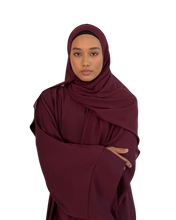 Load image into Gallery viewer, Alaïa closed abaya | Maroon